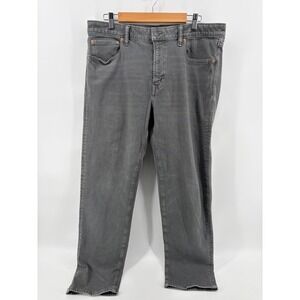 American Eagle Jeans, Gray Original Straight Easyflex Denim, Men's Size 34x32